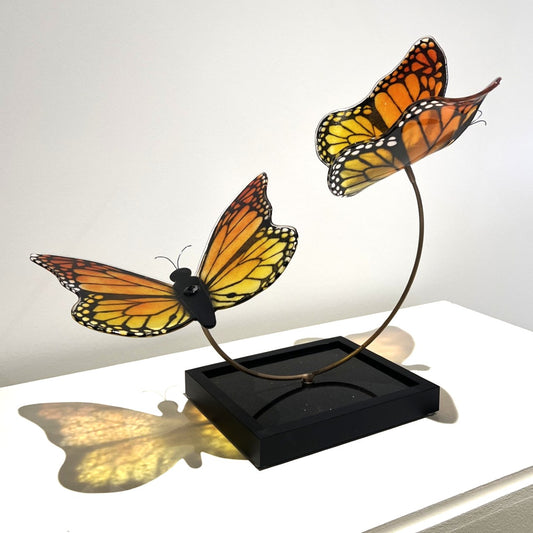 Monarchs in Flight by Cathy McKervey