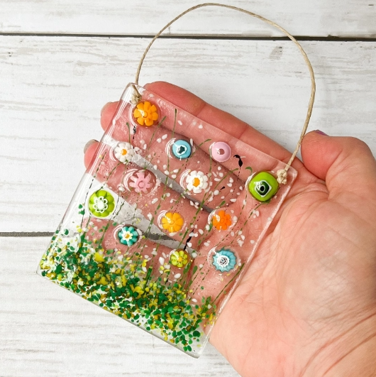 Citrus Suncatcher by Glass Girl Studio
