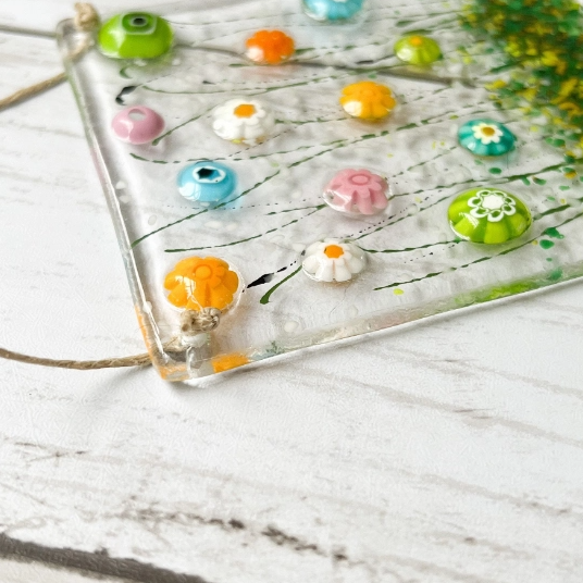 Citrus Suncatcher by Glass Girl Studio