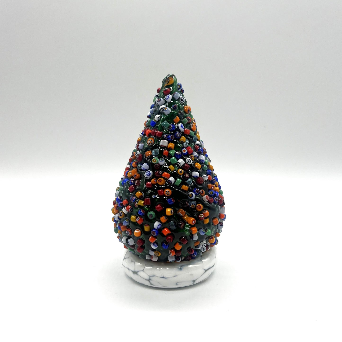 Millefiori Christmas Tree by Vitrix Hot Glass Studio