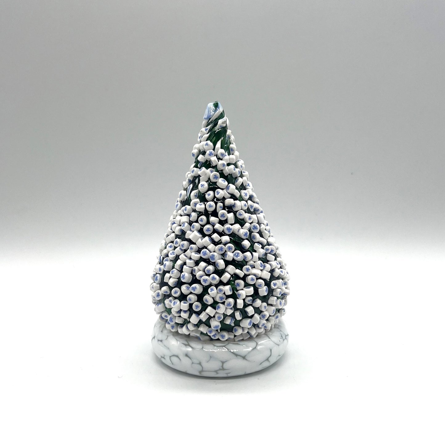 Millefiori Christmas Tree by Vitrix Hot Glass Studio