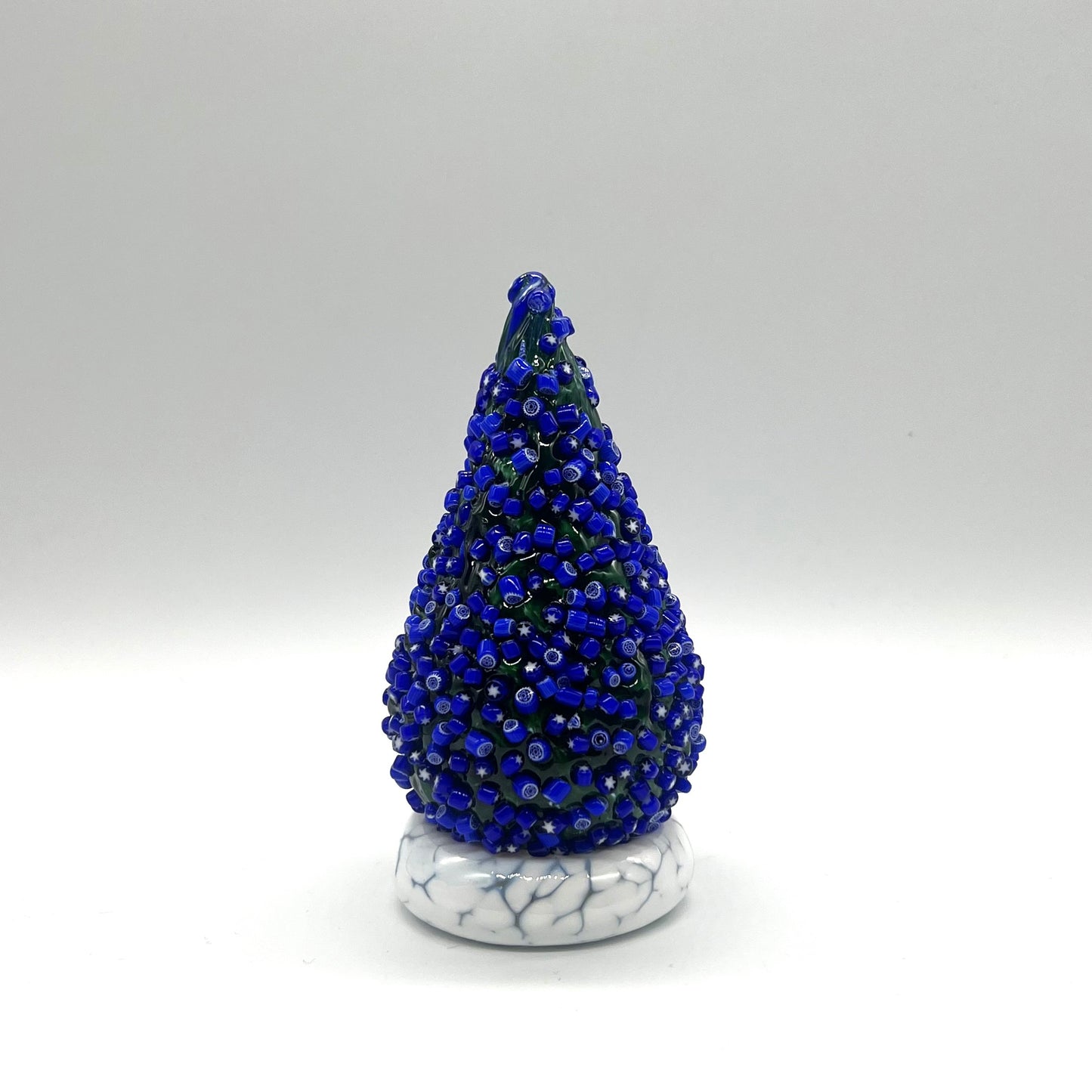 Millefiori Christmas Tree by Vitrix Hot Glass Studio