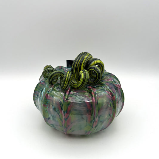 Water Lily Pumpkin by Luke Adams Glass