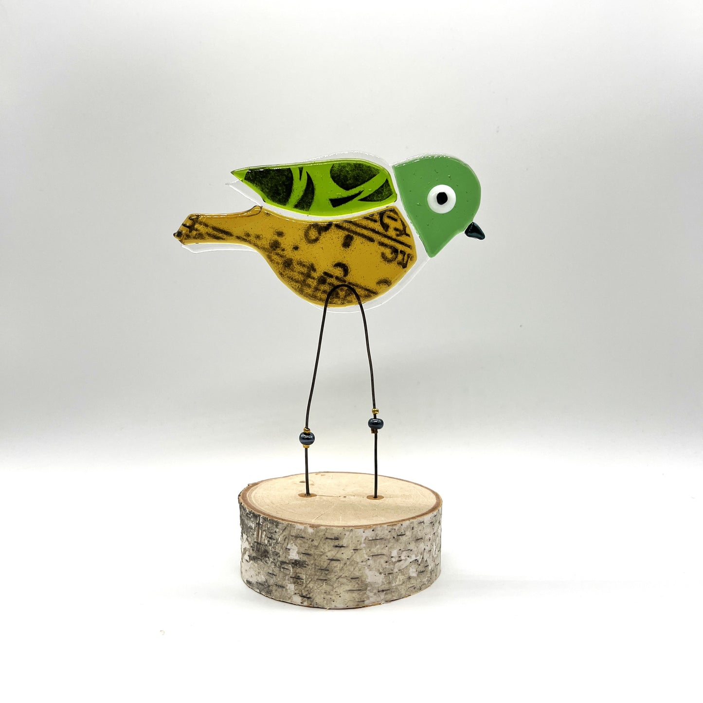Standing Bird by ABG Glass Arts