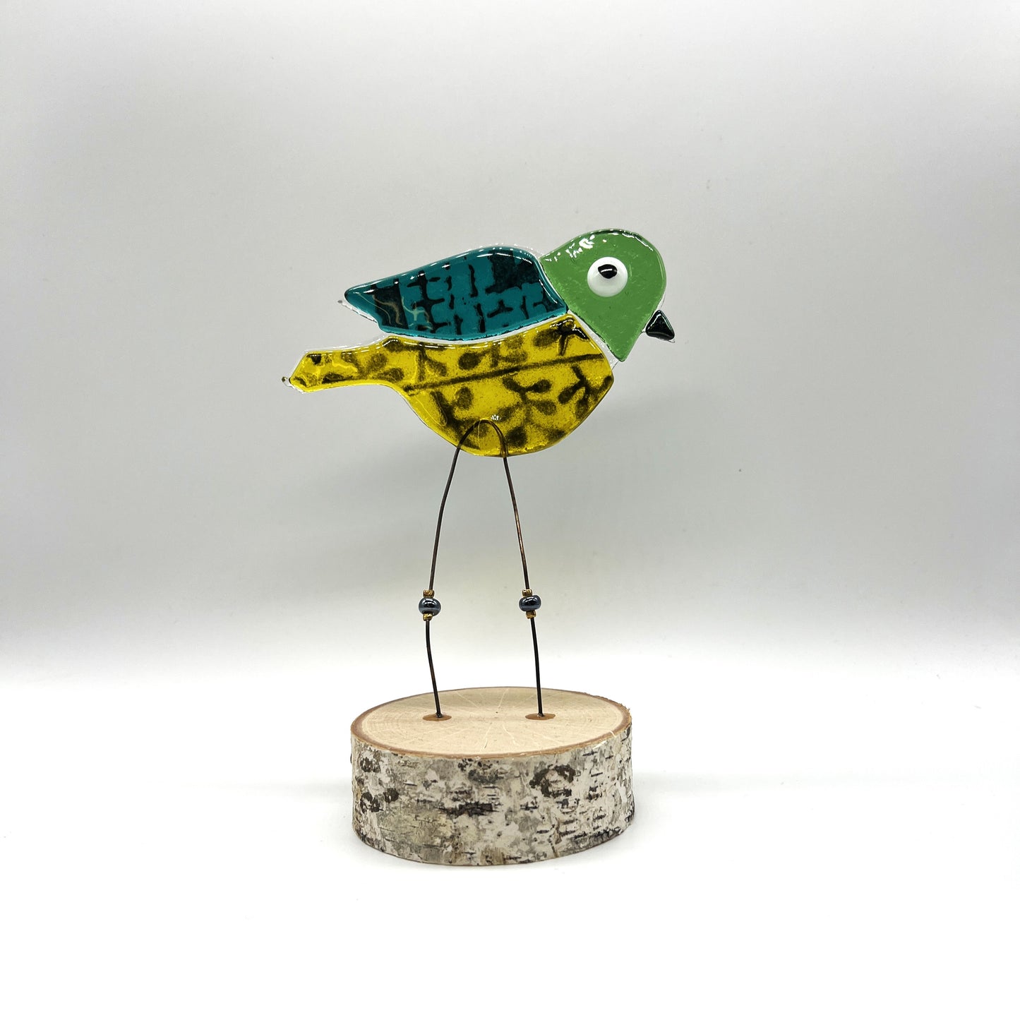 Standing Bird by ABG Glass Arts