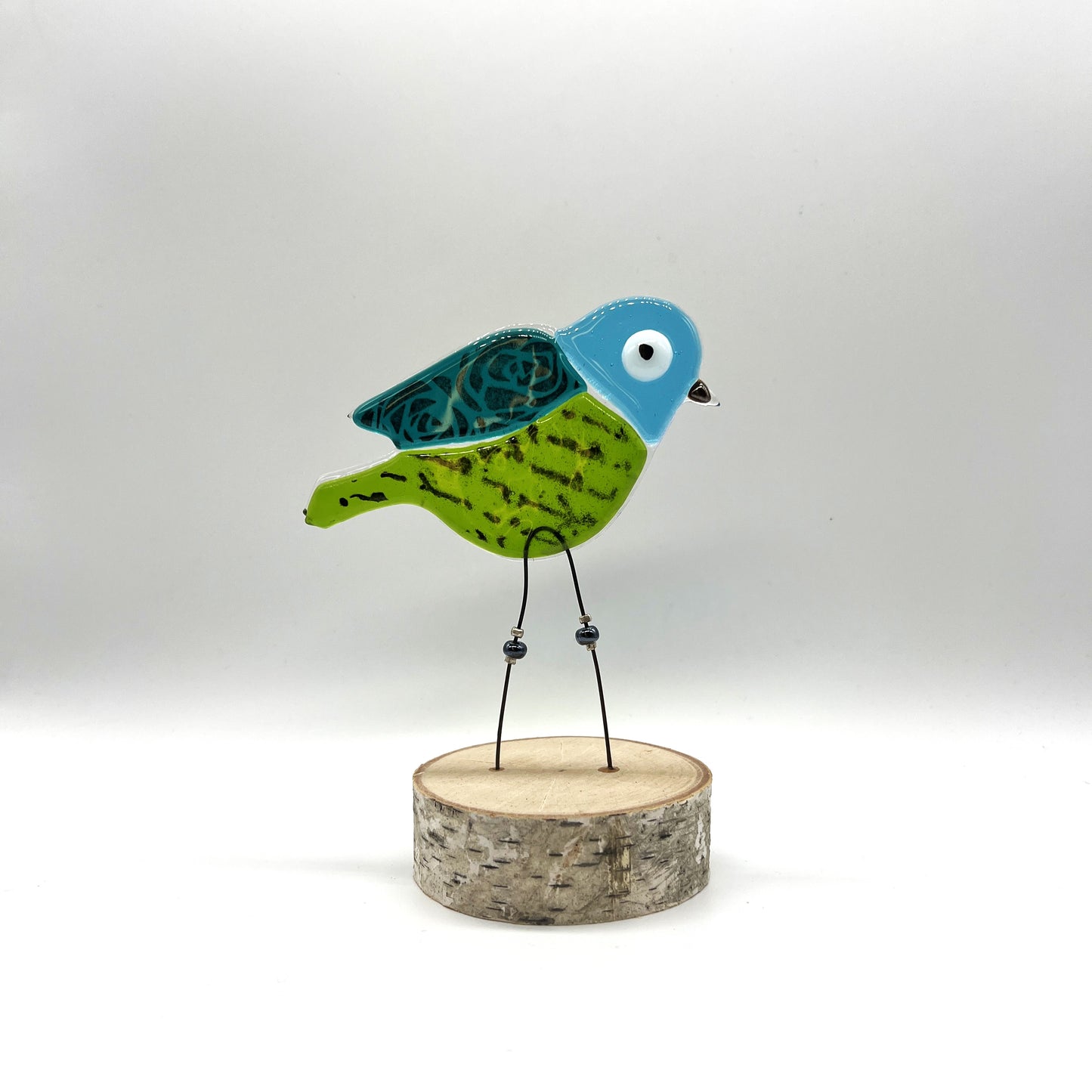Standing Bird by ABG Glass Arts