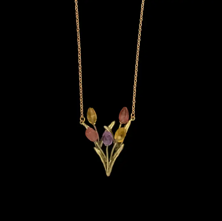 Tulip Necklace by Michael Michaud