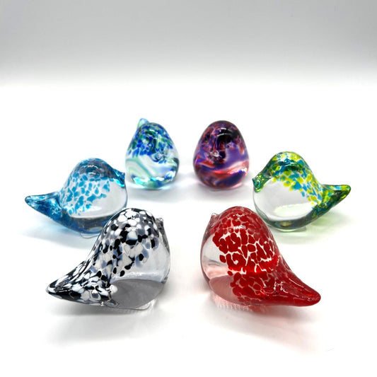Chickadees by Henrietta Glass