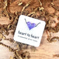 Heart Flameworked Glass Necklace by Ironwood Glassworks