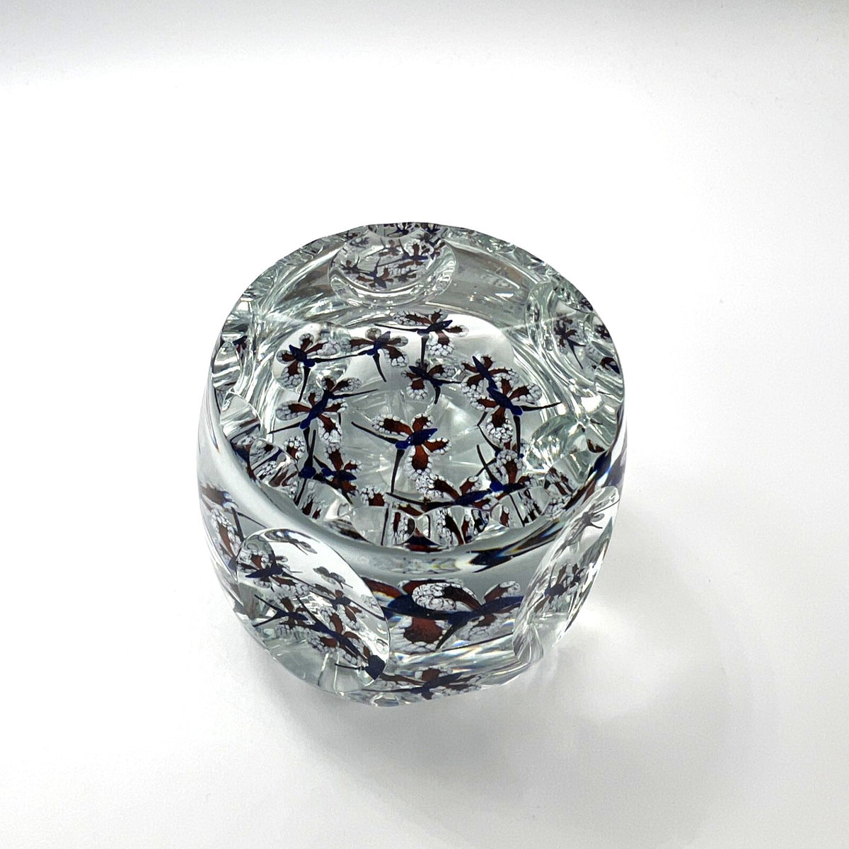 Butterfly Column Paperweight by William Manson