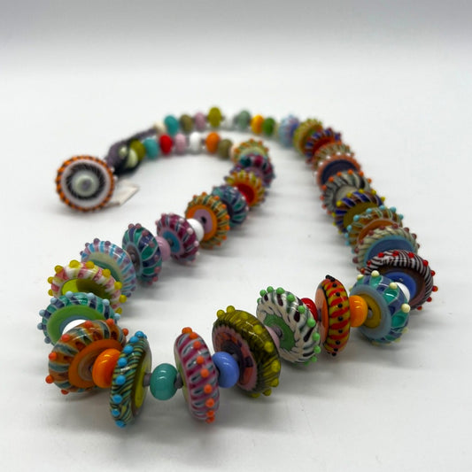 Disk Necklace by Beth Wenger-Johnstone