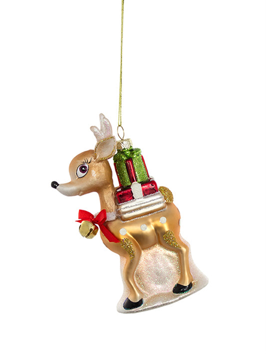 6.5" Deer with Packages by Melrose International