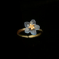 Forget Me Not Adjustable Ring by Michael Michaud