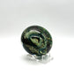 Green Snake Paperweight by William Manson