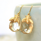 Honey Bee Earrings by A Pocket of Posies