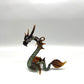 Dichroic Sea Dragon by WGK Glass Art