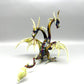 Standing Double Headed Dragon by WGK Glass Art Inc