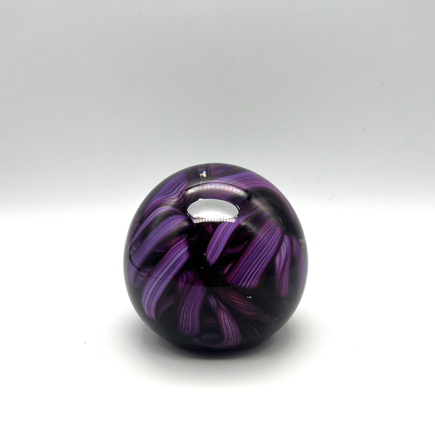 Ribbon Paperweight by Hudson Glass