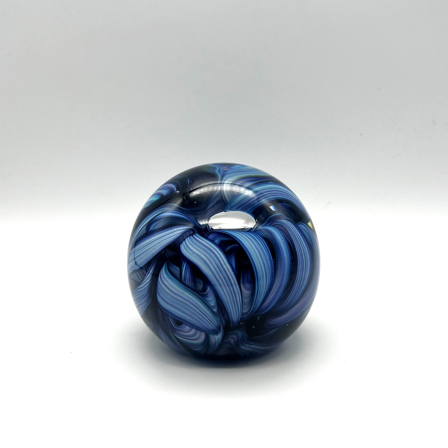 Ribbon Paperweight by Hudson Glass