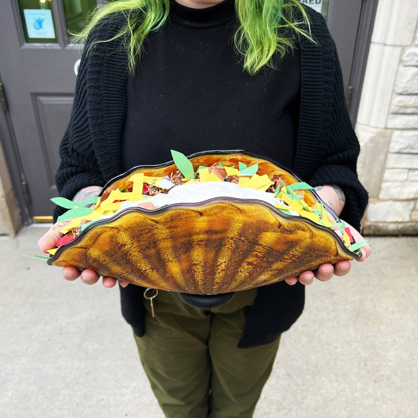 Primitive Shell by Gartner Blade Art Glass