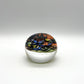 Butterfly Cloud on Orange & Yellow Paperweight 2024 by Cathy Richardson