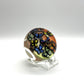 Butterfly Cloud on Orange & Yellow Paperweight 2024 by Cathy Richardson
