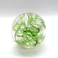 Small Abstract Paperweight, Green by Dottie Boscamp