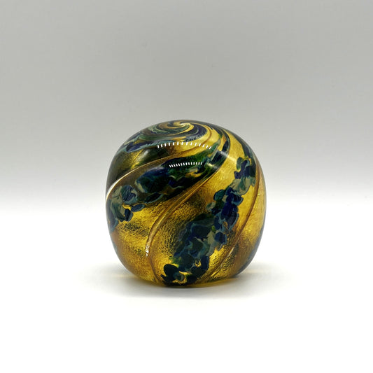 Paperweight, Cased - Topaz [Callahan Mtn. Studios; Springdale, Arizona]