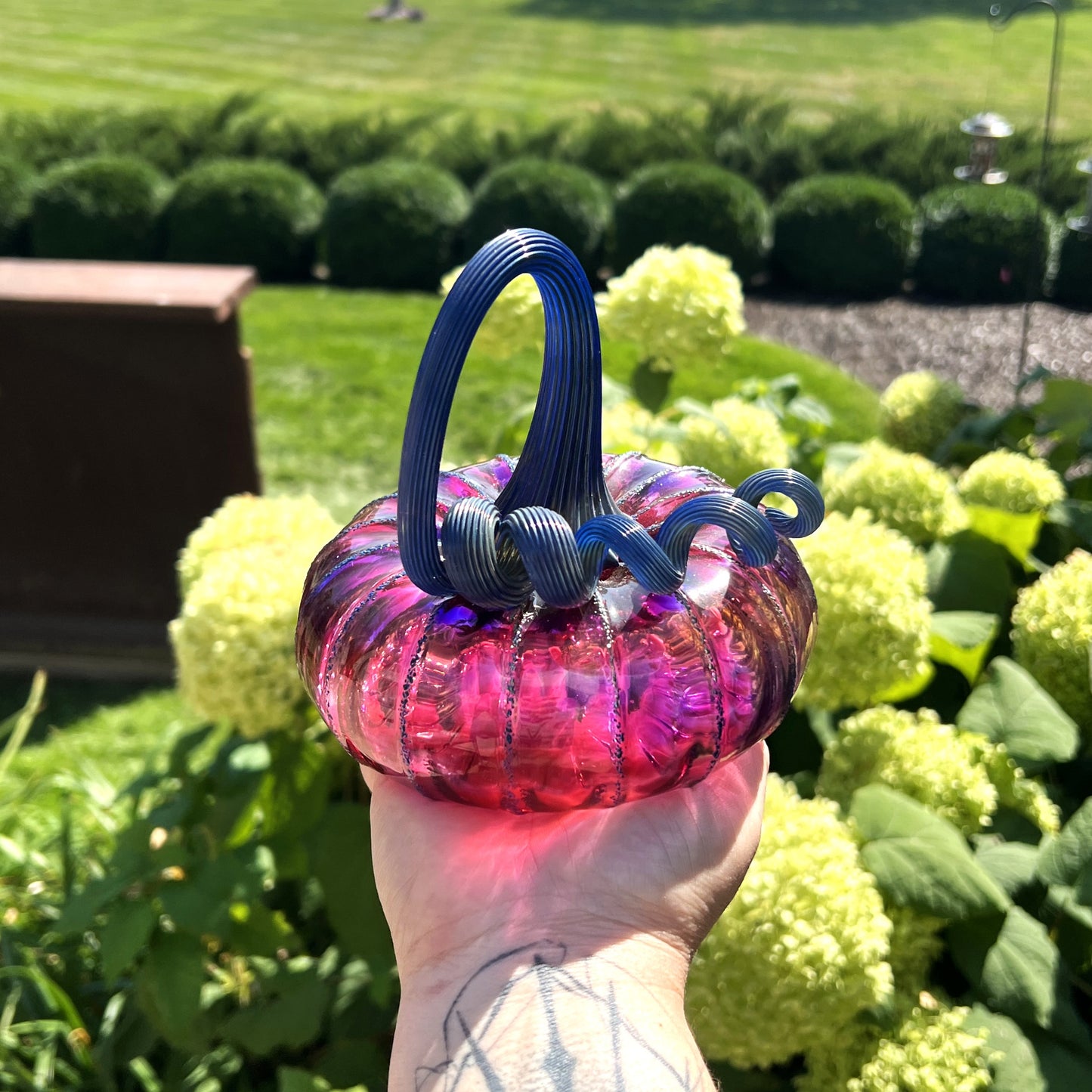 Glass Pumpkin by Connor O'Brien Glass