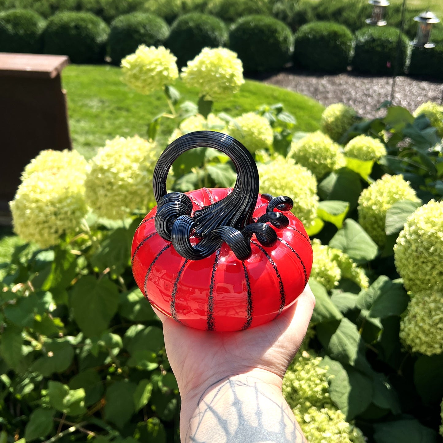 Glass Pumpkin by Connor O'Brien Glass