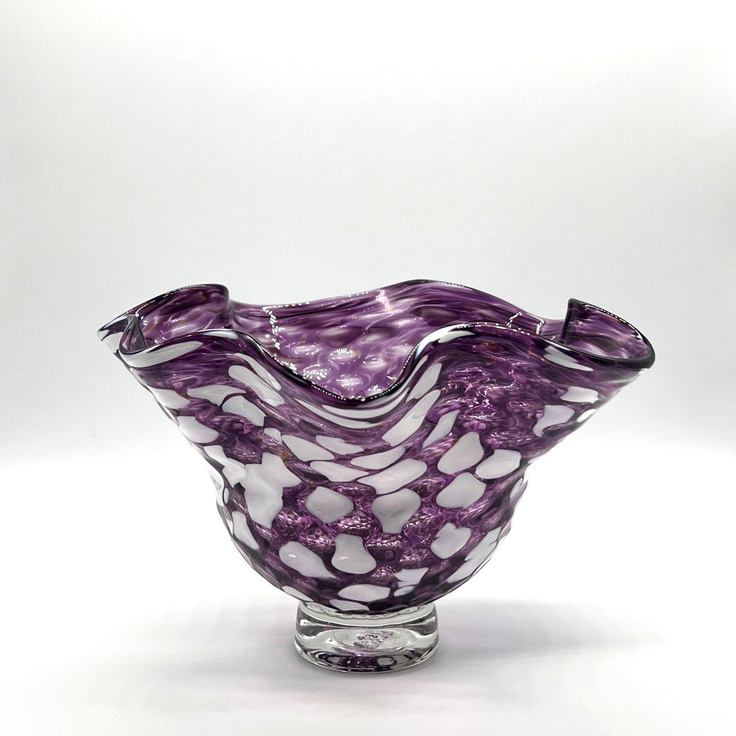Scallop Bowl by Hot Glass Alley