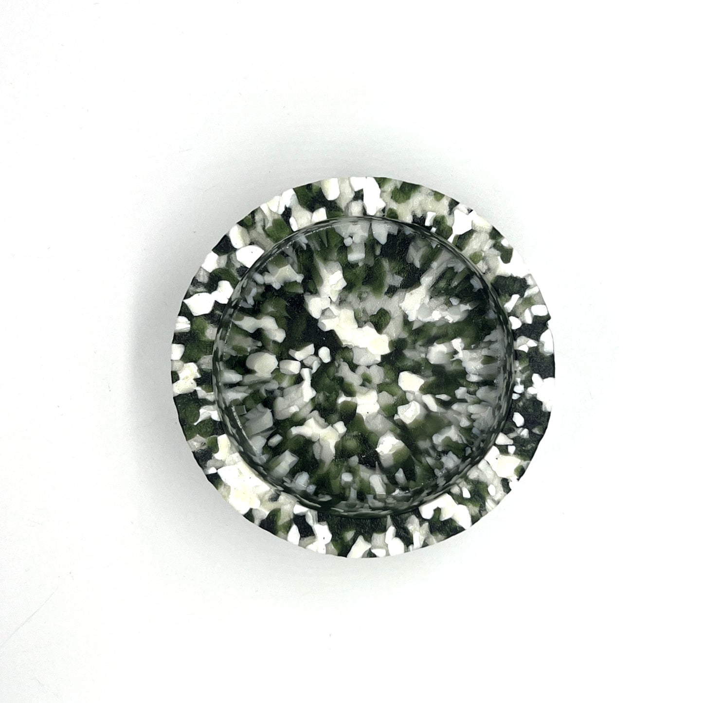 Cast Glass Jar with Lid by Benjamin Richgruber