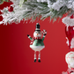 Santa and Snowman Dangly Legs Ornament by Melrose Intl.