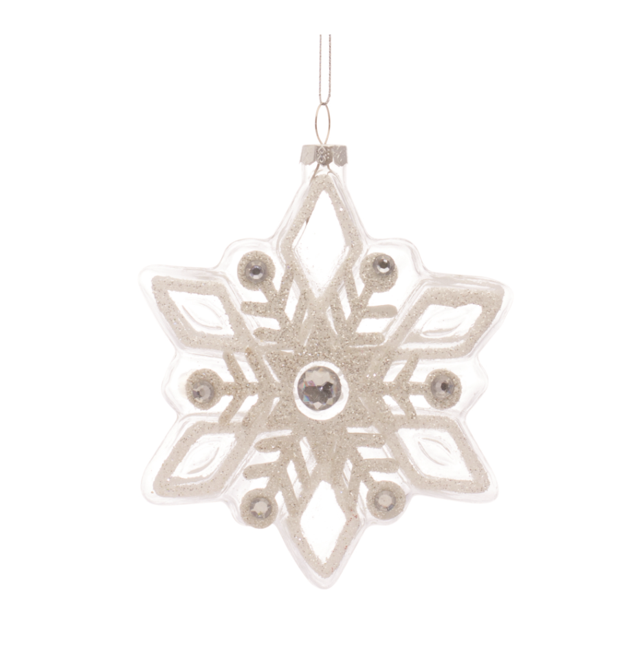 Snowflake Ornament by Melrose Intl.