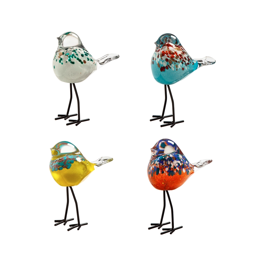Glass Bird Sculpture