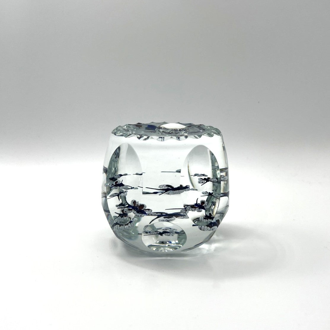 Butterfly Column Paperweight by William Manson