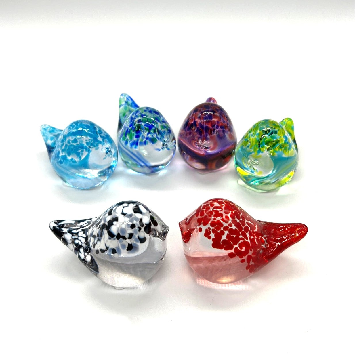 Chickadees by Henrietta Glass