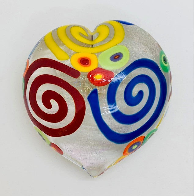 Heart Paperweight by Mad Art Studios